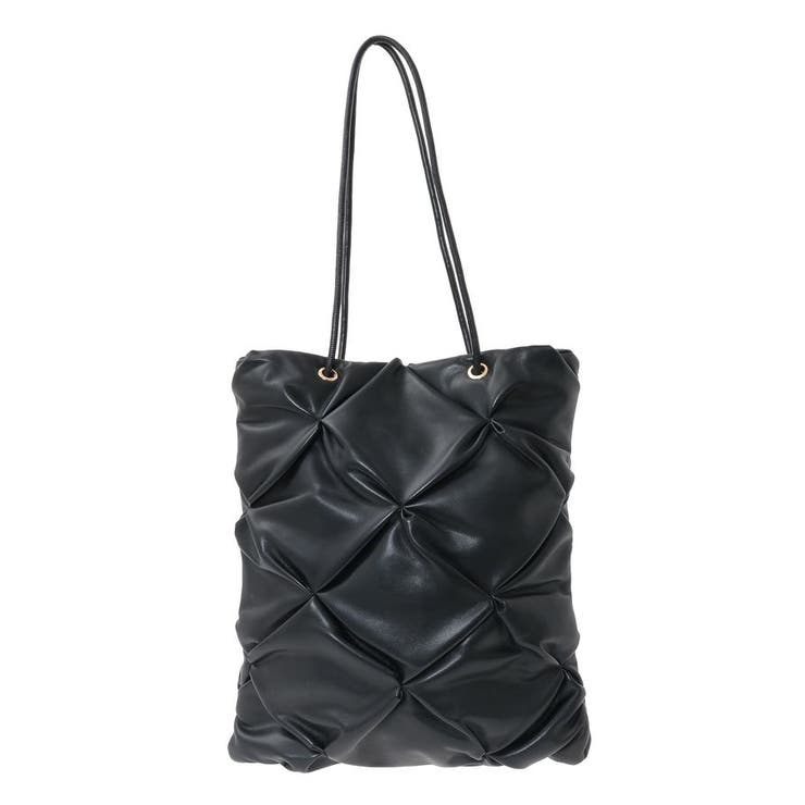 andmikka.合皮タックA4トートバック | Green Parks  | 詳細画像4 