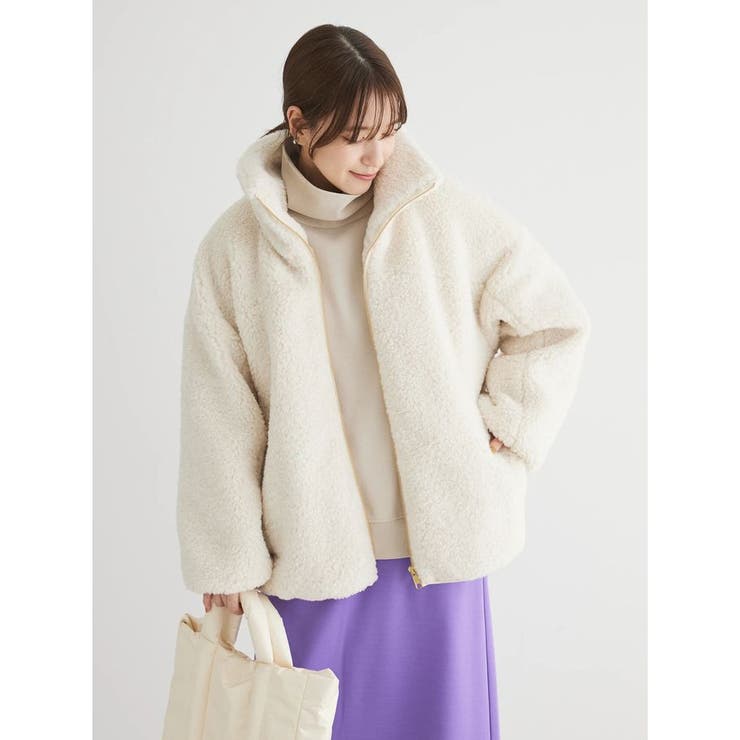 ELENCARE DUE テディベアボアコート[品番：GRPW0042362]｜Green Parks