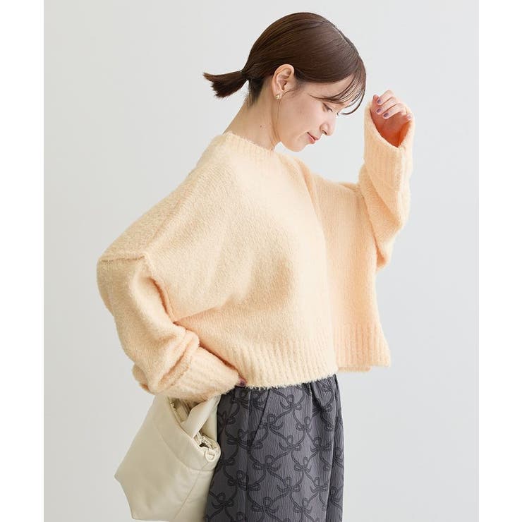 ・Petit Fleur ブークレワイドニット | Green Parks  | 詳細画像6 