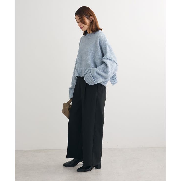 ・Petit Fleur ブークレワイドニット | Green Parks  | 詳細画像14 