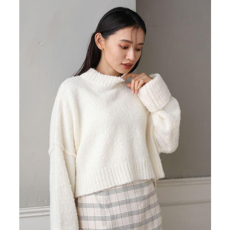 ・Petit Fleur ブークレワイドニット | Green Parks  | 詳細画像20 