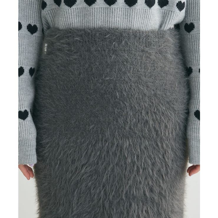 ・Petit Fleur シャギーニットスカート | Green Parks  | 詳細画像5 