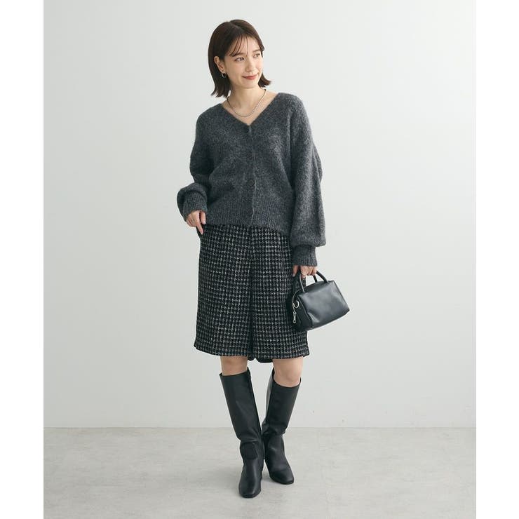 ・ELENCARE DUE ツィードハーフパンツ | Green Parks  | 詳細画像2 