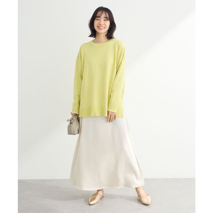 Petit Fleur サテンフレアスカート[品番：GRPW0047166]｜Green Parks  （グリーンパークス）のレディースファッション通販｜SHOPLIST（ショップリスト）