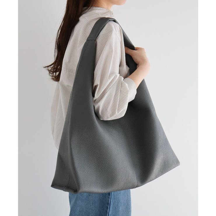 チャコールグレー | ・QUON 軽量トライアングルトート | Green Parks 