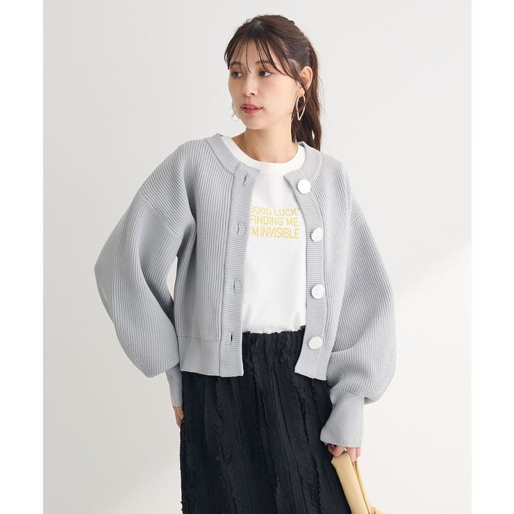 ・ANDSEARCH ニットカーディガン | Green Parks  | 詳細画像5 