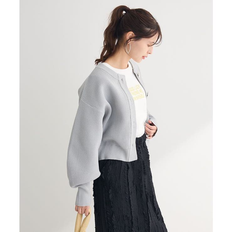 ・ANDSEARCH ニットカーディガン | Green Parks  | 詳細画像6 