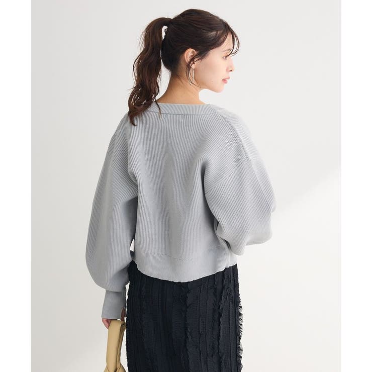 ・ANDSEARCH ニットカーディガン | Green Parks  | 詳細画像7 