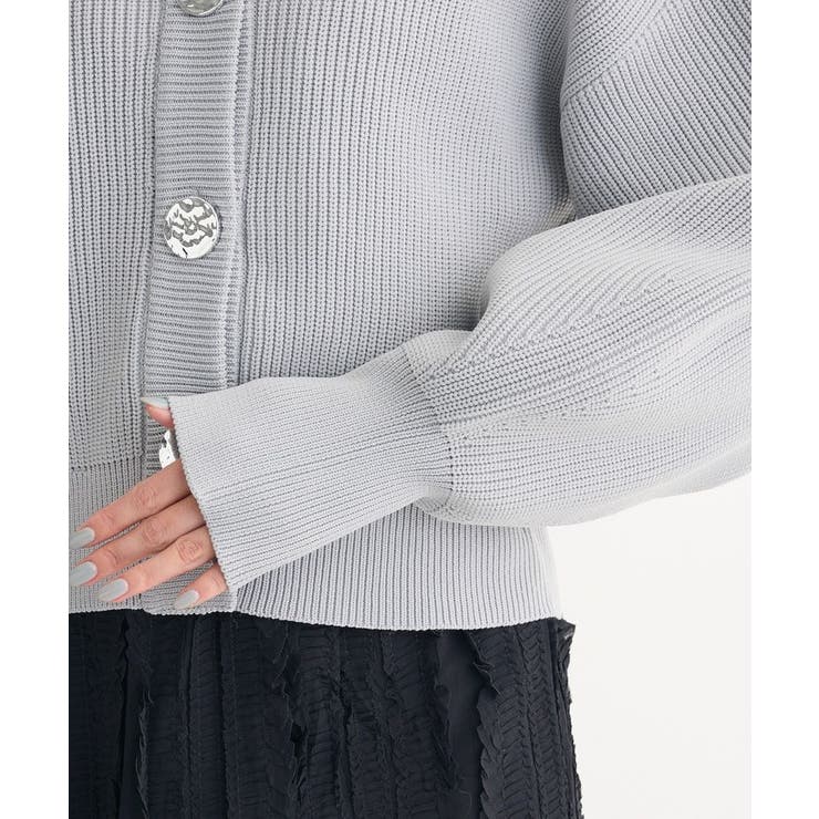 ・ANDSEARCH ニットカーディガン | Green Parks  | 詳細画像9 