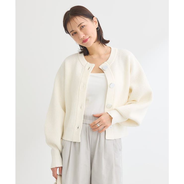 ・ANDSEARCH ニットカーディガン | Green Parks  | 詳細画像14 