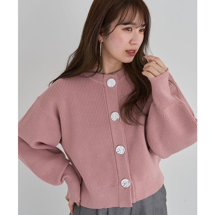 ・ANDSEARCH ニットカーディガン | Green Parks  | 詳細画像19 