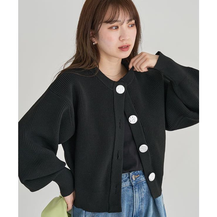 ・ANDSEARCH ニットカーディガン | Green Parks  | 詳細画像23 