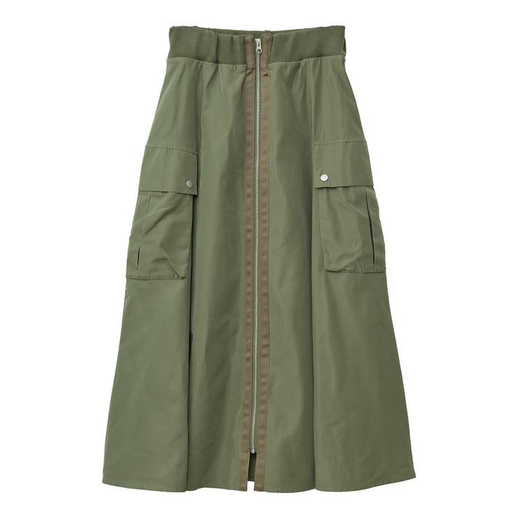 ・SUGAR SPOON ミリタリーフレアスカート | Green Parks  | 詳細画像20 