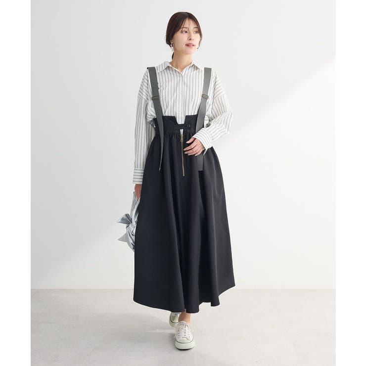 ・DOUBLE FLAGS サスペンダーミリタリースカート | Green Parks  | 詳細画像4 