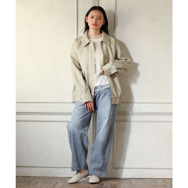 ・ELENCARE DUE チュールドッキングブラウス | Green Parks  | 詳細画像2 