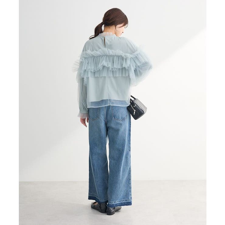 ・ELENCARE DUE チュールドッキングブラウス | Green Parks  | 詳細画像17 