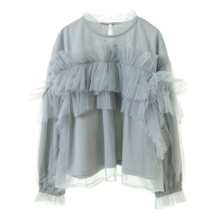 ・ELENCARE DUE チュールドッキングブラウス | Green Parks  | 詳細画像43 