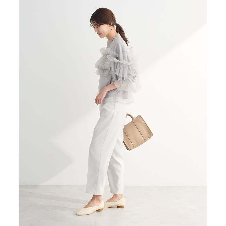 ・ELENCARE DUE チュールドッキングブラウス | Green Parks  | 詳細画像6 