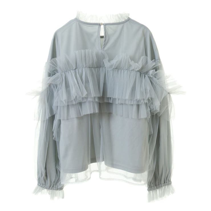 ・ELENCARE DUE チュールドッキングブラウス | Green Parks  | 詳細画像32 