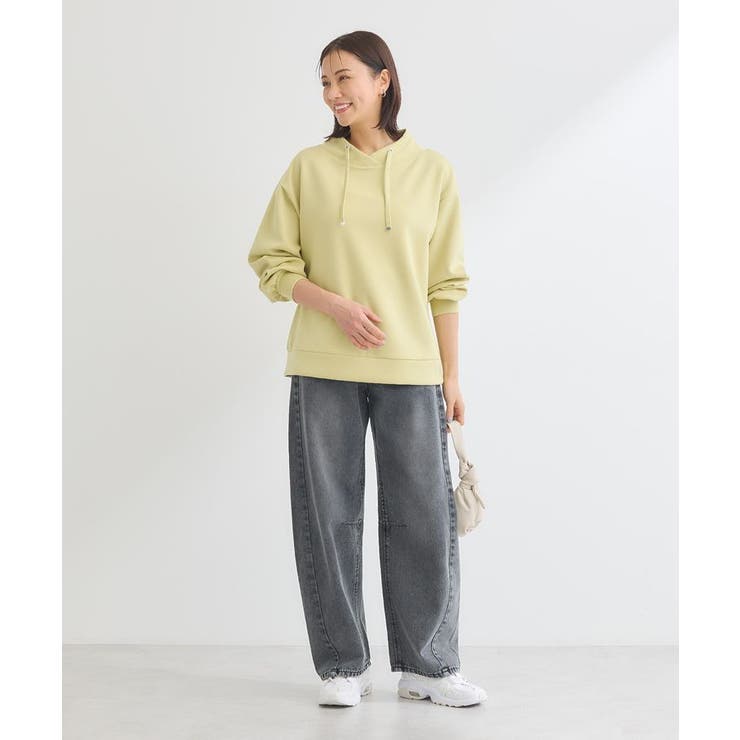 ・ELENCARE DUE デニムバレルレッグパンツ | Green Parks  | 詳細画像16 