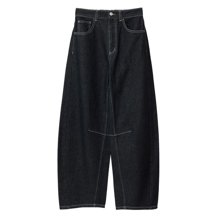 ・ELENCARE DUE デニムバレルレッグパンツ | Green Parks  | 詳細画像44 