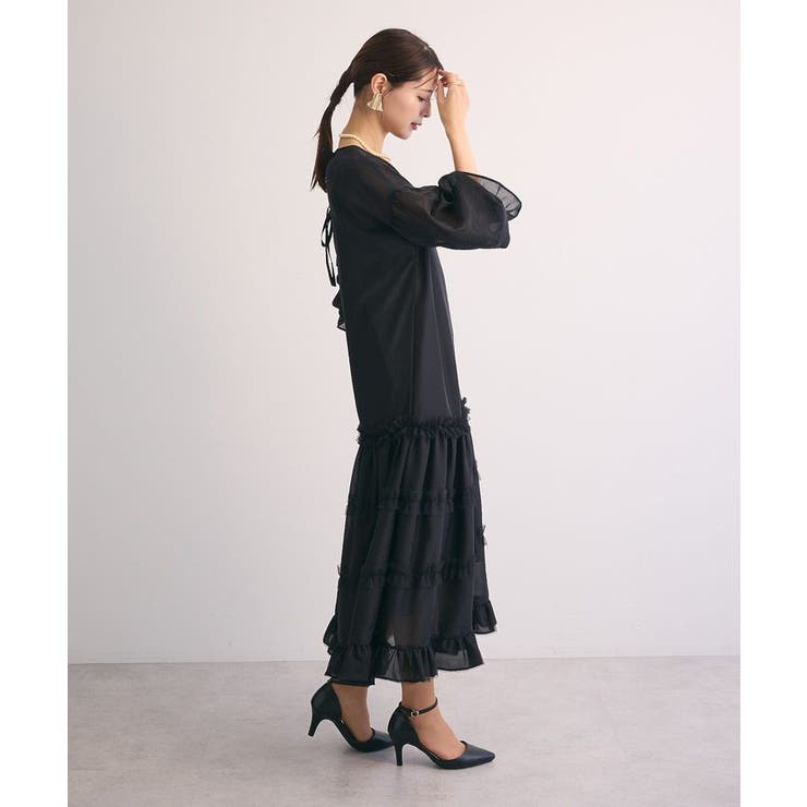 ・Railmeオーガンジーワンピース(インナーOP付) | Green Parks  | 詳細画像17 