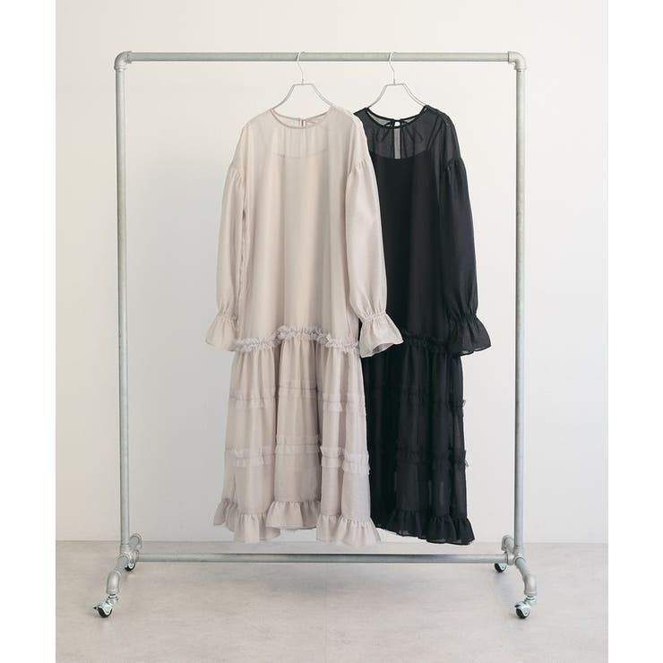 ・Railmeオーガンジーワンピース(インナーOP付) | Green Parks  | 詳細画像22 