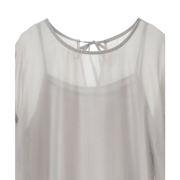 ・Railmeオーガンジーワンピース(インナーOP付) | Green Parks  | 詳細画像25 