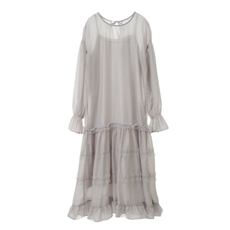 ・Railmeオーガンジーワンピース(インナーOP付) | Green Parks  | 詳細画像31 