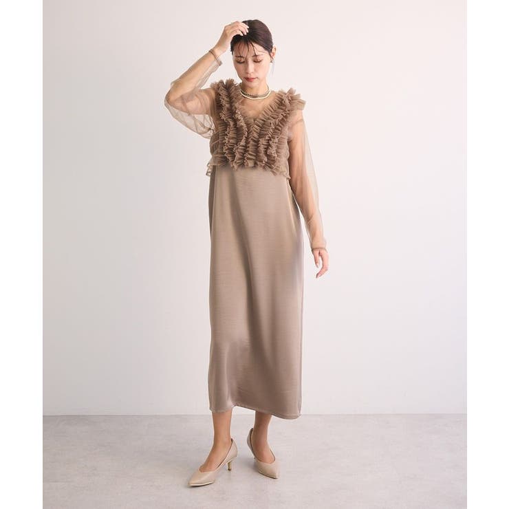 ・Railme SET3点 チュールビスチェキャミワンピ | Green Parks  | 詳細画像2 