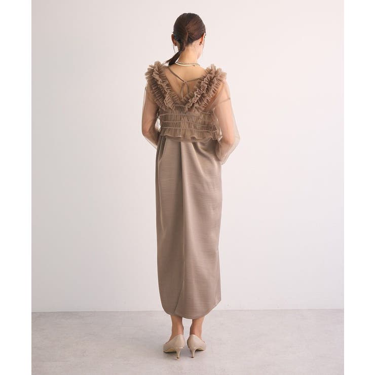 ・Railme SET3点 チュールビスチェキャミワンピ | Green Parks  | 詳細画像4 