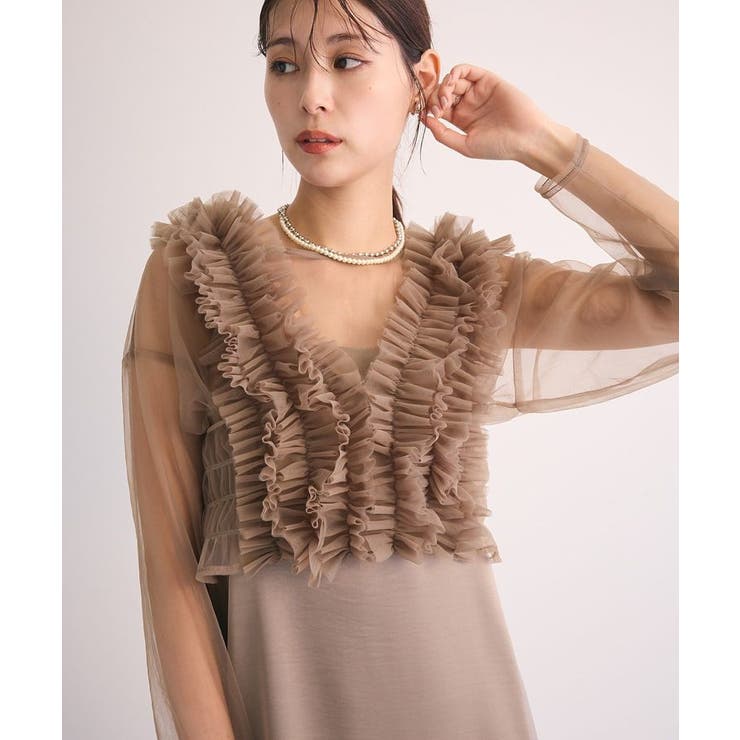 ・Railme SET3点 チュールビスチェキャミワンピ | Green Parks  | 詳細画像8 