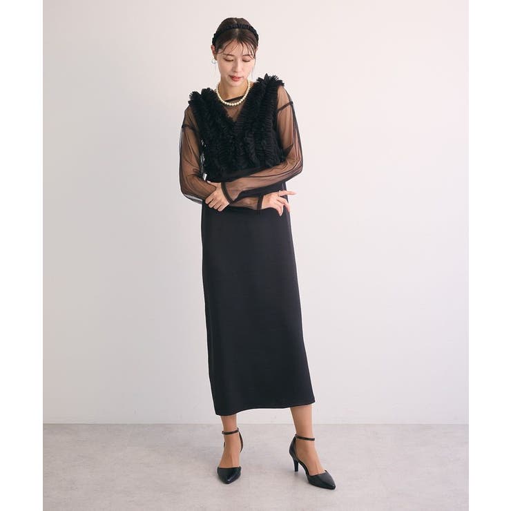 ・Railme SET3点 チュールビスチェキャミワンピ | Green Parks  | 詳細画像10 