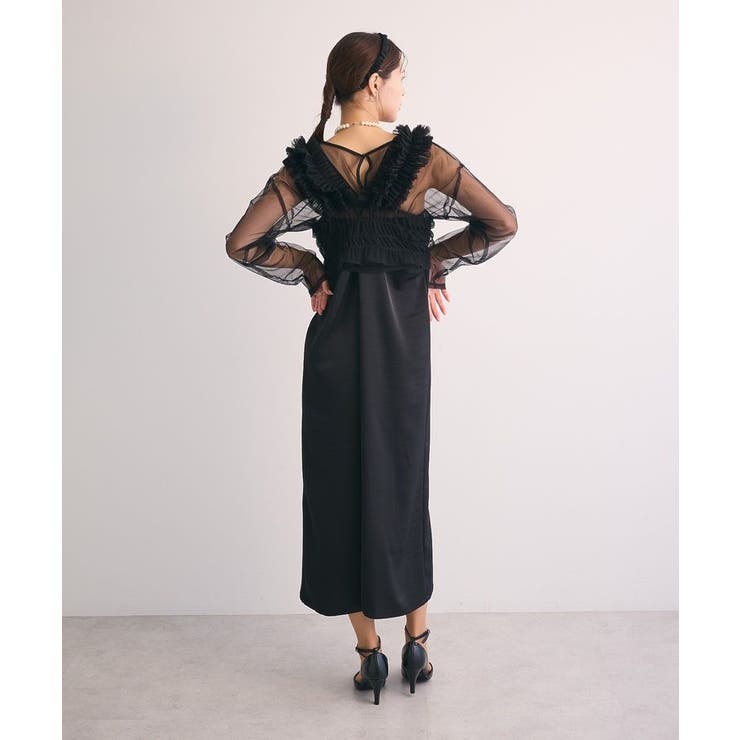 ・Railme SET3点 チュールビスチェキャミワンピ | Green Parks  | 詳細画像12 