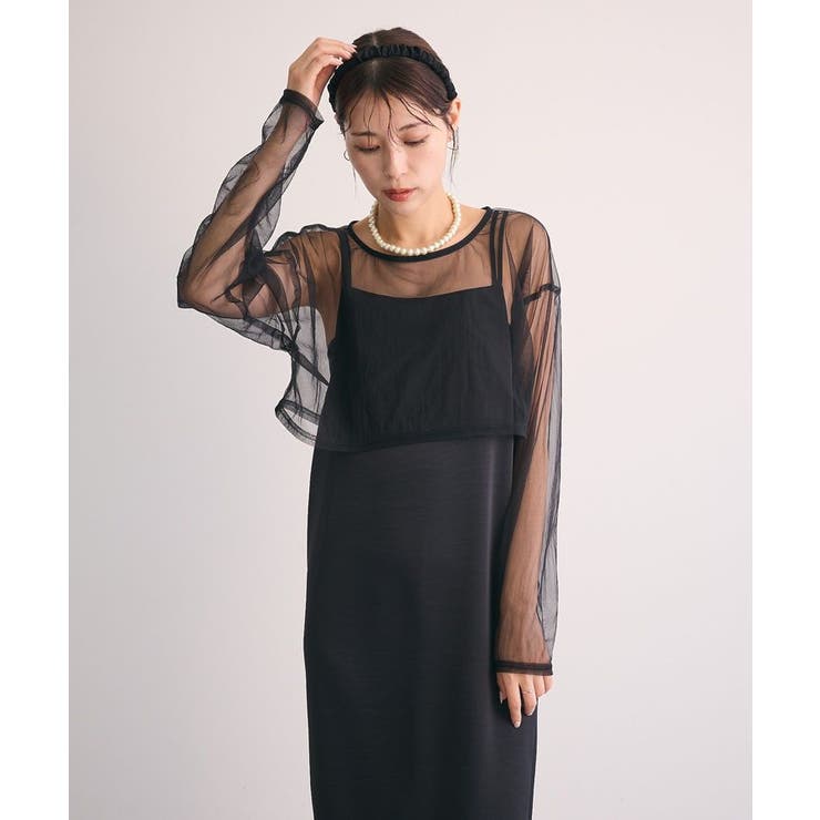 ・Railme SET3点 チュールビスチェキャミワンピ | Green Parks  | 詳細画像19 