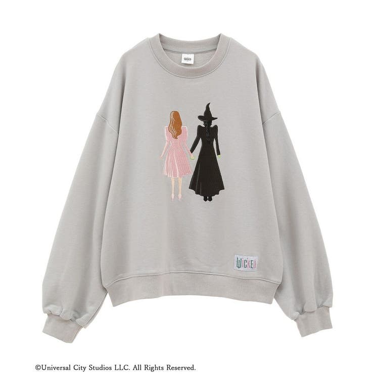 グリーンパークスGreen Parks WICKED 刺繍スウェット トレーナー グリーンパークスGreen Parks WICKED 刺繍スウェット トレーナー