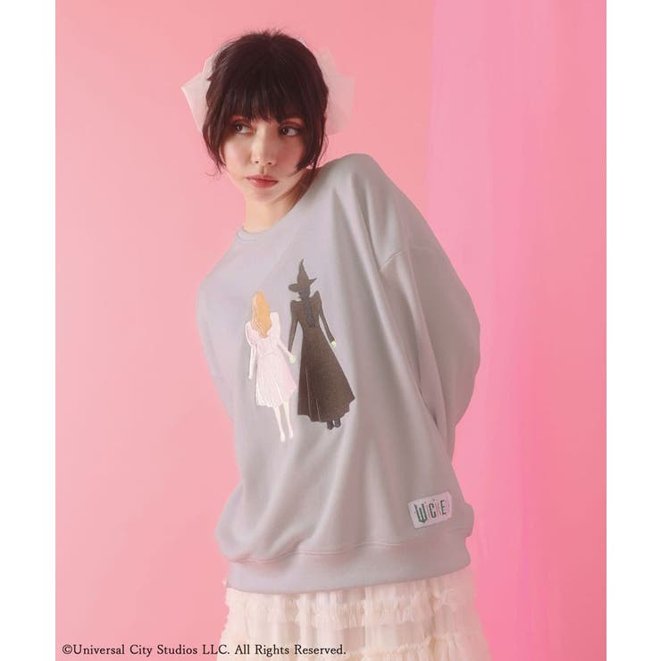 Green Parks｜□WICKED アート刺繍スウェット | Rakuten Fashion