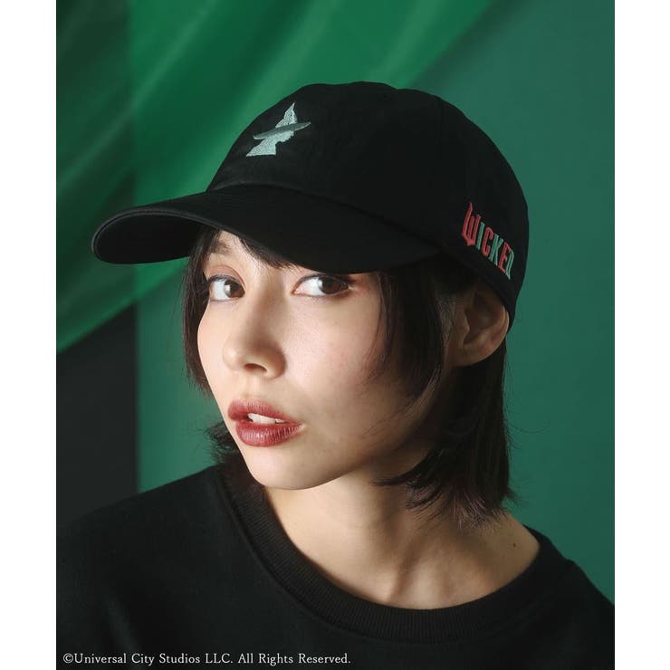 ■WICKED アイコン刺繍キャップ | Green Parks  | 詳細画像5 