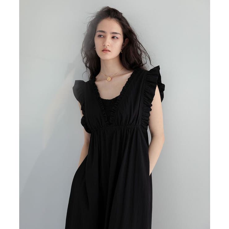 関税込/Sea NEW YORK*フリル Vネック ワンピース 関税込/Sea NEW YORK*フリル Vネック ワンピース