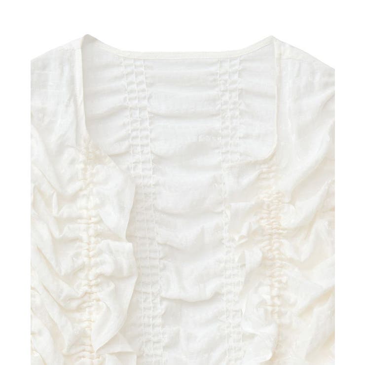 ■ESCARシアーギンガムシャーリングカーディガン | Green Parks  | 詳細画像11 