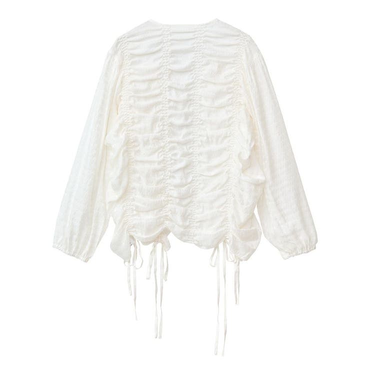 ■ESCARシアーギンガムシャーリングカーディガン | Green Parks  | 詳細画像8 