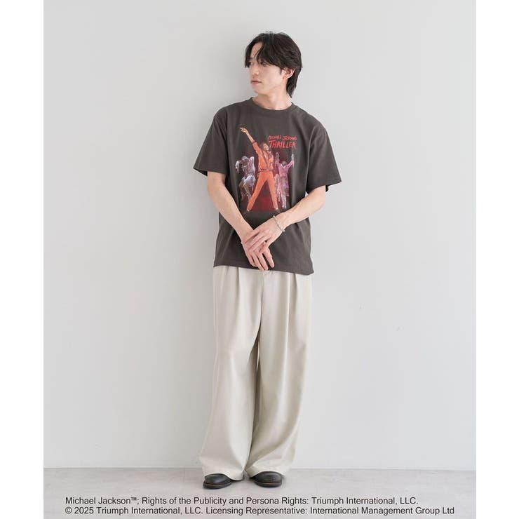□MICHALE JAKSON-E TEE[品番：GRPW0048302]｜Green Parks