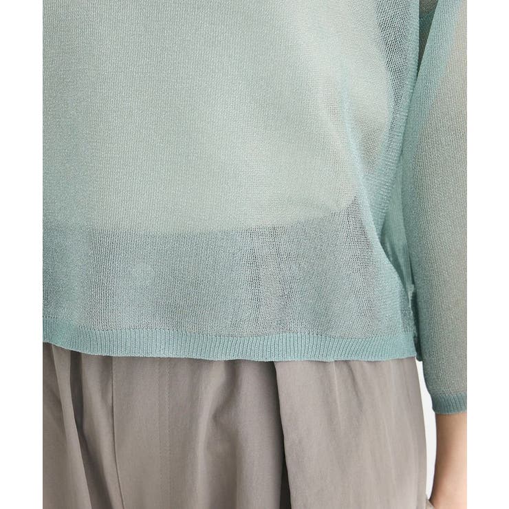 ・ELENCARE DUE ラメシアーニットプルオーバー | Green Parks  | 詳細画像10 