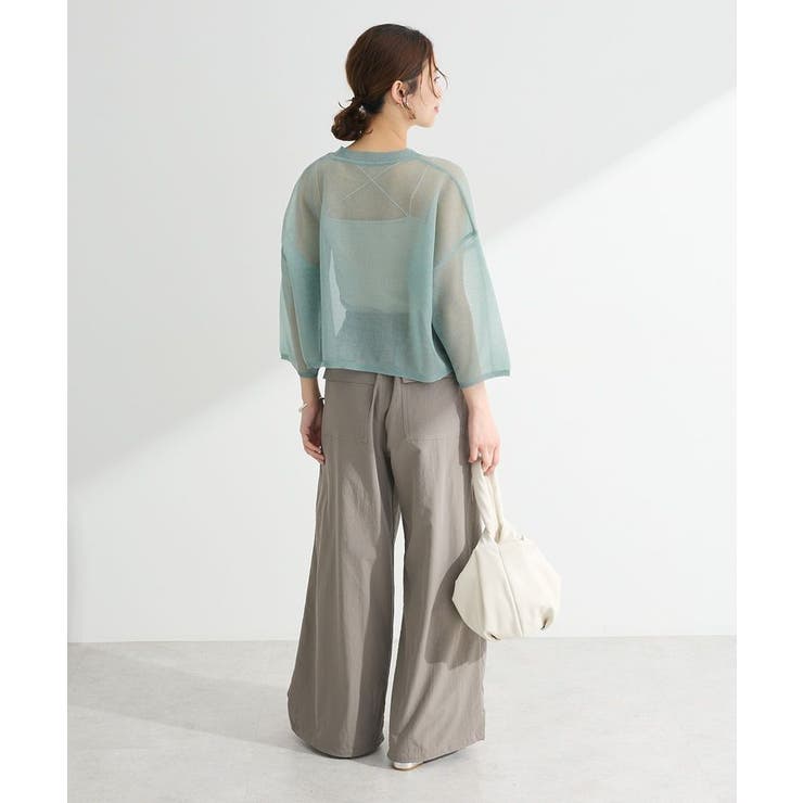 ・ELENCARE DUE ラメシアーニットプルオーバー | Green Parks  | 詳細画像4 