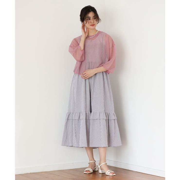 ・ELENCARE DUE ラメシアーニットプルオーバー | Green Parks  | 詳細画像16 