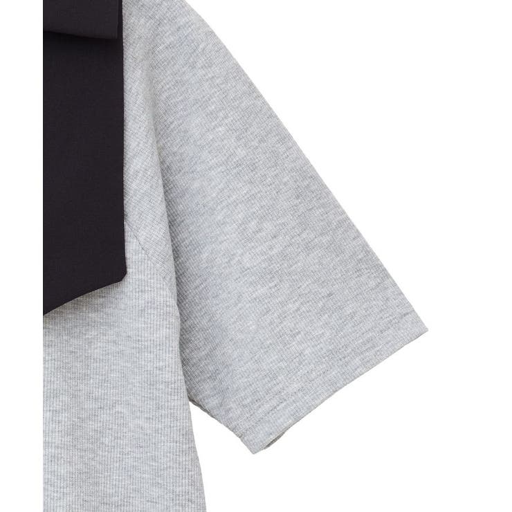 ・swing by ショルダーリボンリブカットソー | Green Parks  | 詳細画像21 