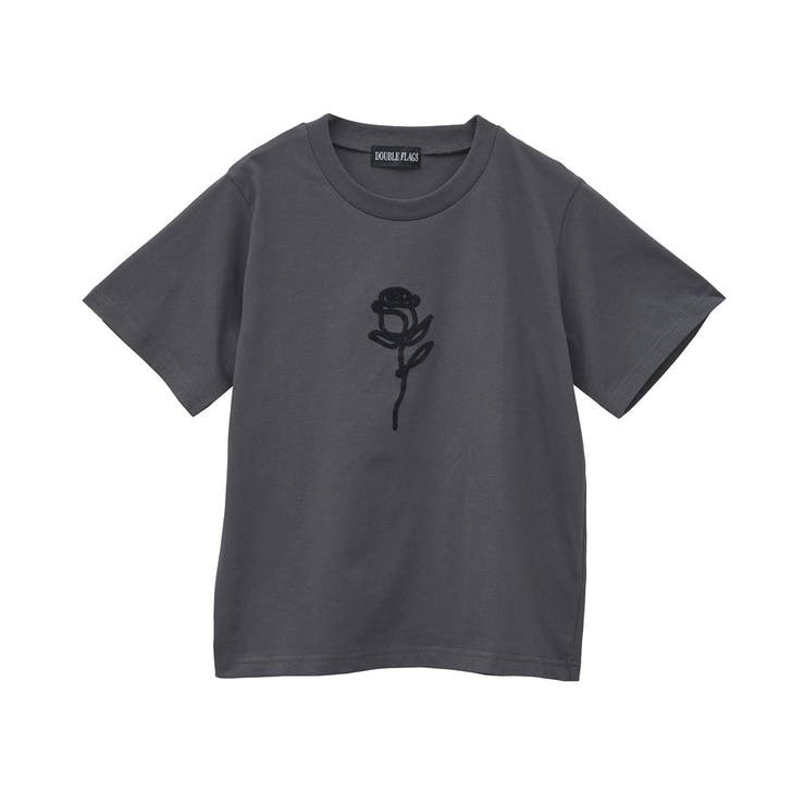 ・DOUBLE FLAGS ローズチェーン刺繍TEE | Green Parks  | 詳細画像30 