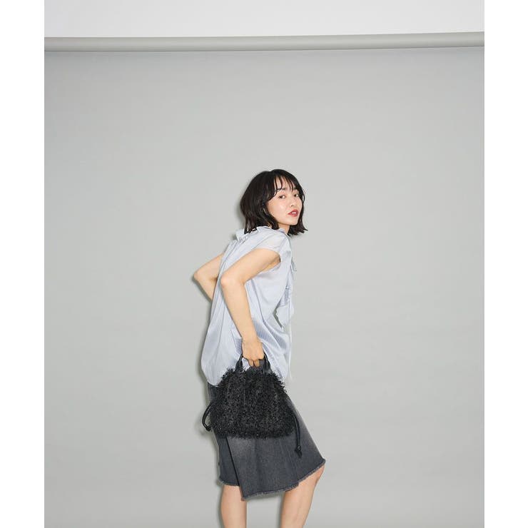 ・DOUBLE FLAGS ワイドデニムハーフパンツ | Green Parks  | 詳細画像9 