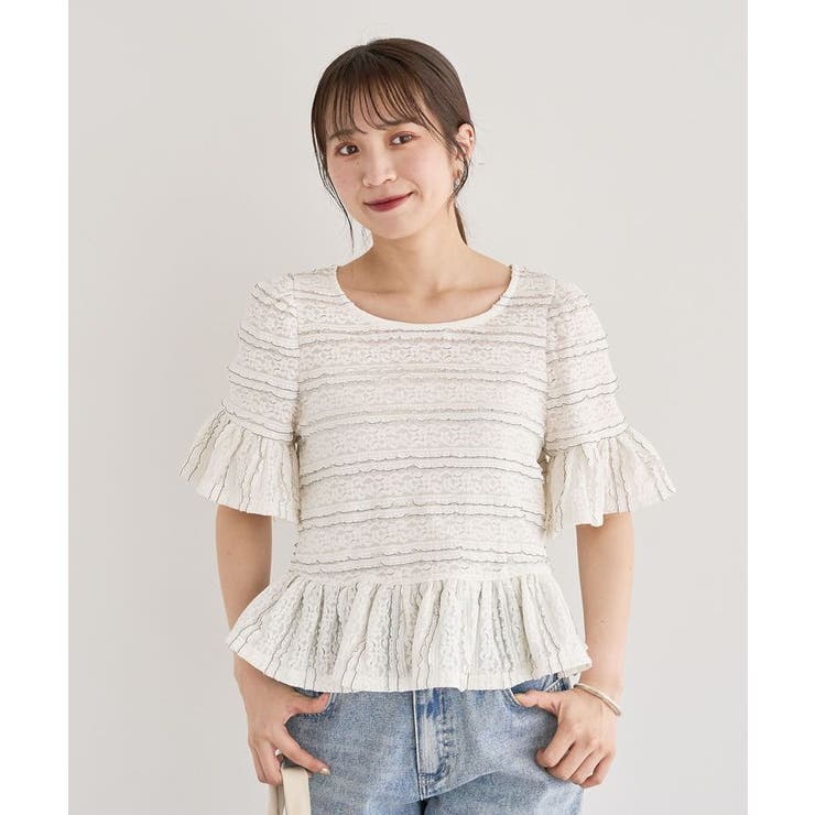 ・SUGAR SPOON レースフリルプルオーバー | Green Parks  | 詳細画像19 