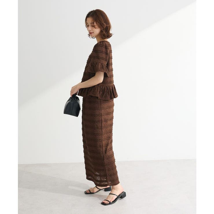 ・SUGAR SPOON レースフリルナロースカート | Green Parks  | 詳細画像4 